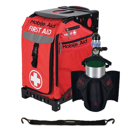 Mobileaid BLS Easy-Roll First Aid Insert Bag & Frame (Empty - Assembled) 31583